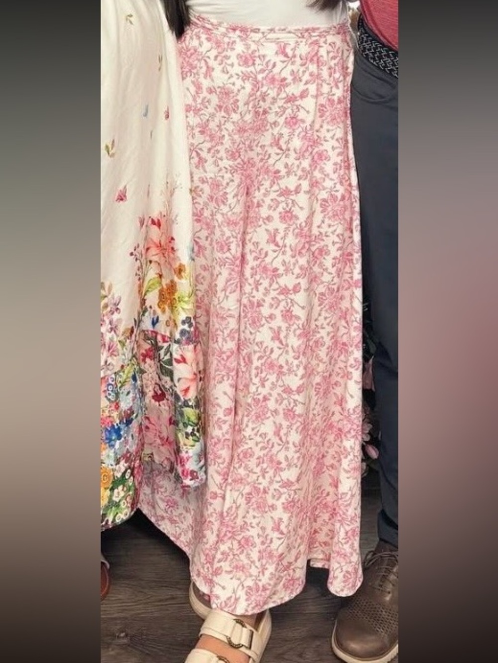Floral Pink Pants